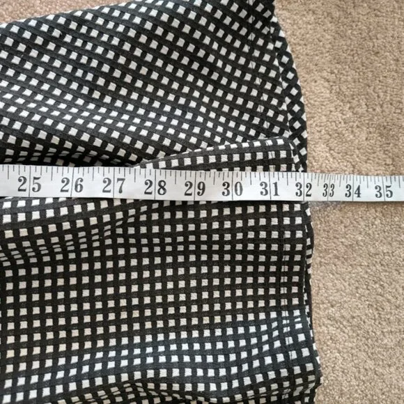 Anthropologie Little Closet Checkered Cottagecore Boho Prairie Mini Dress M - Picture 7 of 9